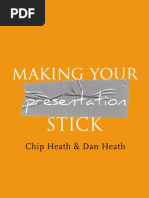 Making Presentations That Stick