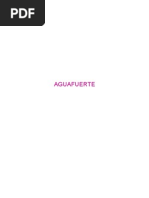 AGUAFUERTE Apuntes