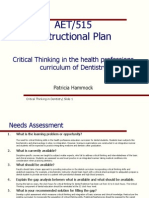 Aet515 Instructional Plan Part III