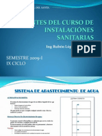 Apuntes Del Curso de Instalaciones Sanitarias