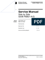 Service Manual: Side by Side S20B RSB21-A/G