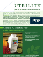 Acerola C Mastigável - NUTRILITE