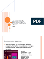 (Algoritma & Struktur Data) Materi Pointer