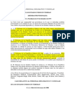 CIJ: "Caso Relativo Al Personal Diplomatico y Consular"