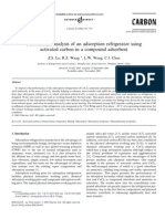 Performance Analysis of An Adsorption Refrigerator Using Activated Carbon in A Compound Adsorbent