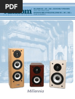 Axiom Audio Millenia M2v2/MPv2/M22v2 Owner's Manual