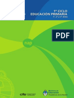 Núcleos de Aprendizajes Prioritarios. Primer Ciclo 2011