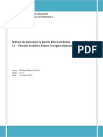 Laboratorul 1 Bazele Electrotehnicii