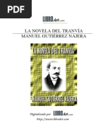 Gutierrez Najera Manuel - La Novela Del Tranvia (Doc)