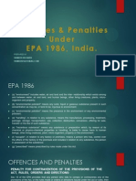 EPA 1986, Offences & Penalties