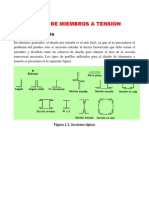 Diseño de Miembros A Tension