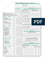 Alternity - Character Sheets