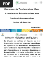 Difusion Molecular en Liquidos