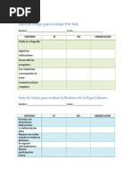 Evaluaciones Ines