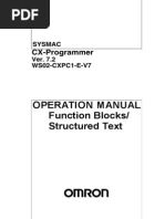 TM - Omro.omron CX-Programmer V7-2 Operation Manual M11W4470907