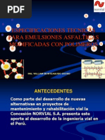 Emulsiones Asfalticas