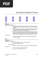 Cisco History