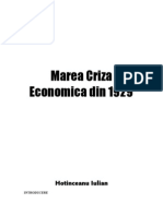 Marea Criza Economica Din 1929