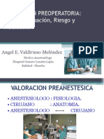 Unidad1 VALORACIÓN PREANESTESICA