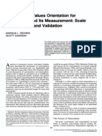 RichinsDawson-1992-A Consumer Values Orientation For Materialism and Its Measurement - Scale Development and Validation