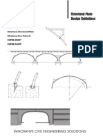 Structural Plate Design Guidelines