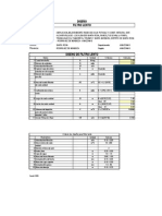 Filtro Lento - Diseño Planos Metrados Tipico