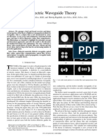 Dielectric Waveguide Theory