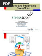 Using and Interpreting Stressscan: Envisia Learning 3435 Ocean Park BLVD, Suite 203