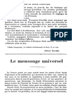 Le Mensonge Universel