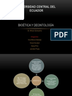 Bioética y Deontología (Mapa Conceptual)