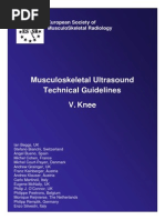 Musculoskeletal Ultrasound Knee Protocol