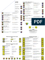 Andy Klise's Speedcubing Guide First 2 Layers: Algorithms by Dan Harris and Erik Akkersdijk