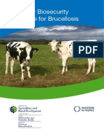 Biosecurity Guidance For Brucellosis