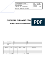 Chemical Flushing Procedure (Biocide F4900) 2006SDM