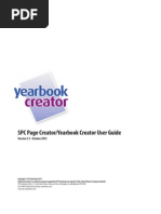 Yearbook Creator User Manual v3.5 PDF