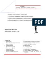 02 Economia - Stiinta Teoretica Fundamentala