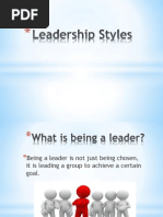 Leadership Styles Powerpoint