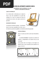 Aplicaciones Del Movimiento Armonico Simple