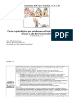 Esquema de Factores de Riesgo