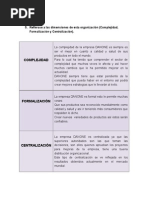 Danone 5 y 6 Estructura