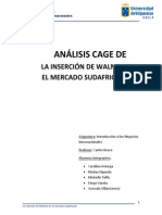 Análisis CAGE de La Inserción de Walmart en El Mercado Sudafricano 1