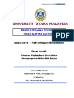 Contoh Ulasan Jurnal Uum