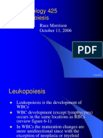 Hematology 425, Leukopoiesis