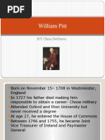 William Pitt: by Chris Degrave