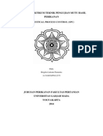 Laporan Praktikum Teknik Pengujian Mutu Hasil Perikanan: Statistical Process Control (SPC)