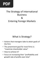 International Business Strategy