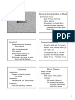 Blood: General Characteristics of Blood