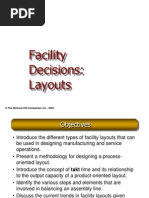 Facility Designs and Layouts