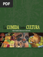 LIVRO La Comida Como Cultura