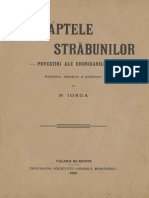 Nicolae Iorga - Din Faptele Străbunilor - Povestiri Ale Cronicarilor